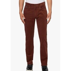 Brooks Brothers Mens 38x34 Slim Fit Corduroy Pants 5-Pocket Stretch Casual Chino